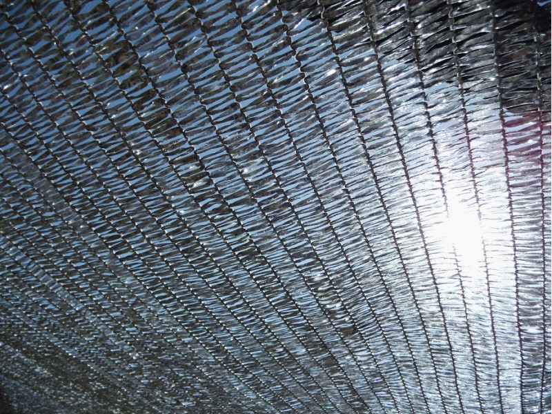 Agilityshop - Aluminium Schattennetz 2,5 x 2,5m 90% Reflektionsrate